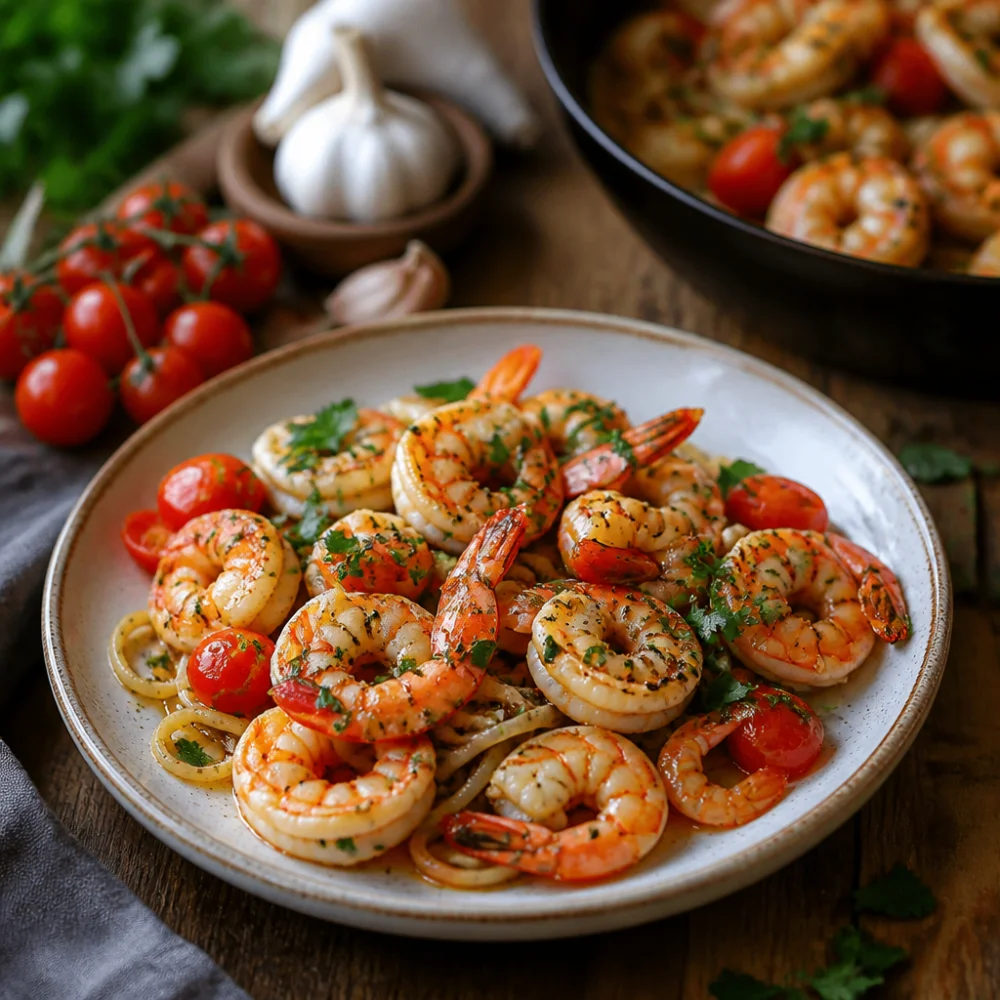 Krevety Recept