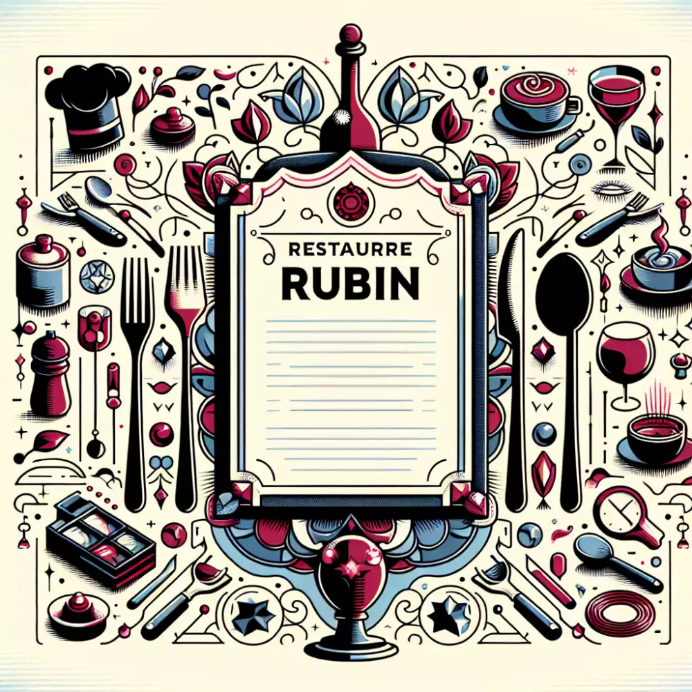 restaurace rubín menu