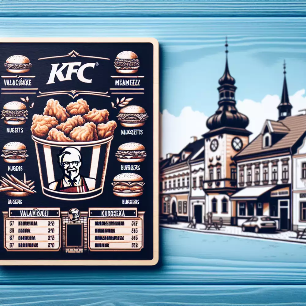 kfc valašské meziříčí nabídka