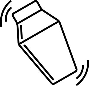 Kovový Shaker